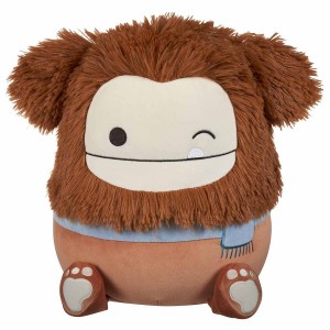 Squishmallows 12-Inch Benny Bigfoot With Scarf Fantasy Squad Brown | 715-IQXLSM