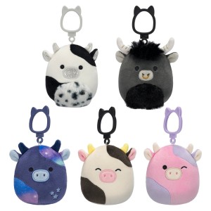 Squishmallows 3.5-Inch Cow Clip Multipack Multi Packs Multicolor | 304-NWYBGO