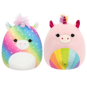 Squishmallows 8-Inch Pride Unicorn 2-Pack Fantasy Squad Rainbow | 179-SNTYWX