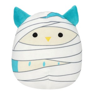 Squishmallows 8-Inch Winston Owl in Mummy Outfit Seasonal Squad Blue | 170-SNAGWK