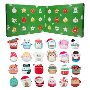 Squishmallows Micromallows 24-Day Holiday Advent Calendar Multi Packs Multicolor | 451-NSLDXG