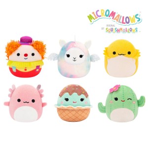 Squishmallows Micromallows 6-Pack Multi Packs Multicolor | 257-QJANPY