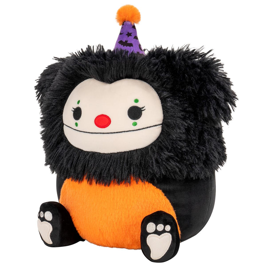 Squishmallows 10-Inch Feather Bigfoot Clown Celebrate 'Mallow Mash Black | 932-ZJKMTO