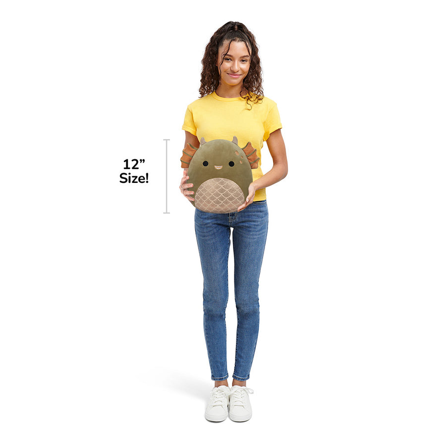 Squishmallows 12-Inch Armand Swamp Monster Fantasy Squad Brown | 956-REDOZT