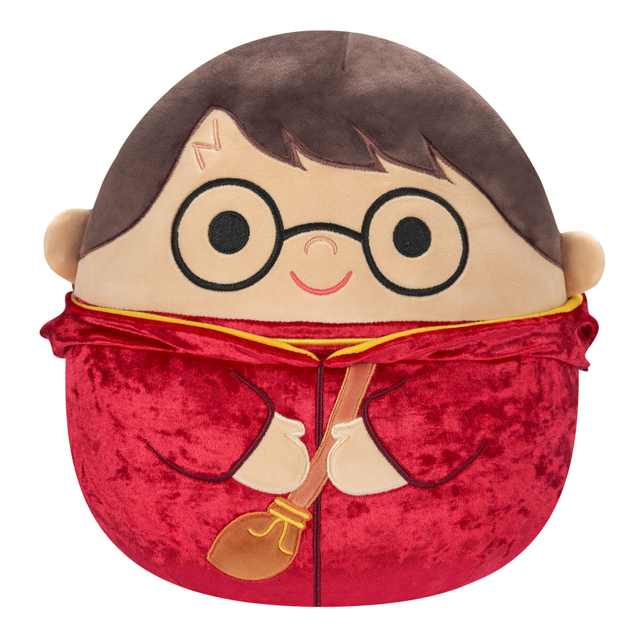 Squishmallows 12-Inch Harry Potter and 4-Inch Snitch 2-Pack Fantasy Squad Golden | 601-AOFXPW