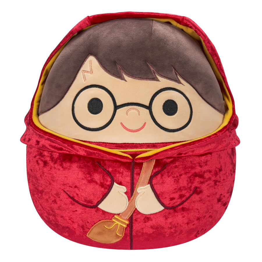 Squishmallows 12-Inch Harry Potter and 4-Inch Snitch 2-Pack Fantasy Squad Golden | 601-AOFXPW