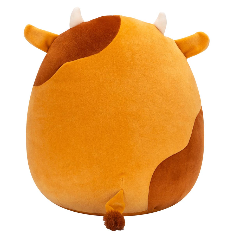 Squishmallows 12-Inch Jericho Gingerbread Cow Seasonal Squad Orange | 128-SJQIFM