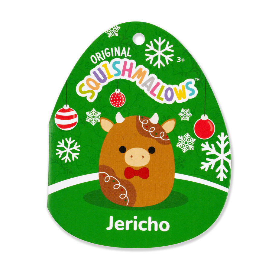 Squishmallows 12-Inch Jericho Gingerbread Cow Seasonal Squad Orange | 128-SJQIFM