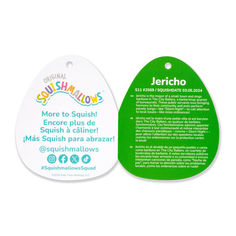 Squishmallows 12-Inch Jericho Gingerbread Cow Seasonal Squad Orange | 128-SJQIFM