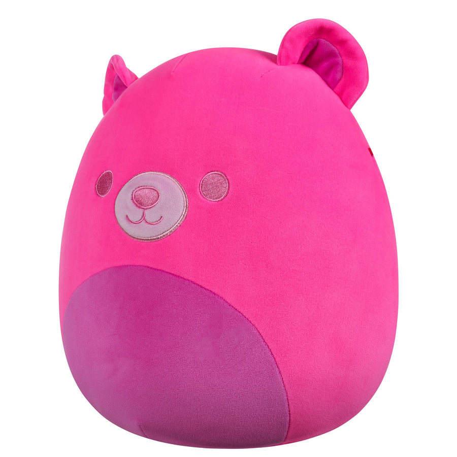 Squishmallows 12-Inch Livo Bear Fantasy Squad Neon Pink | 098-HTYFEB