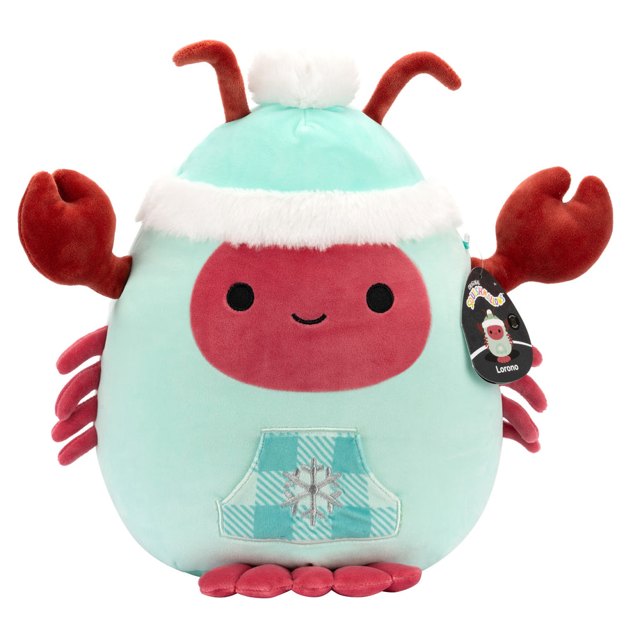 Squishmallows 12-Inch Lorono Lobster Sealife Squad Blue / Red | 892-KEFSJO