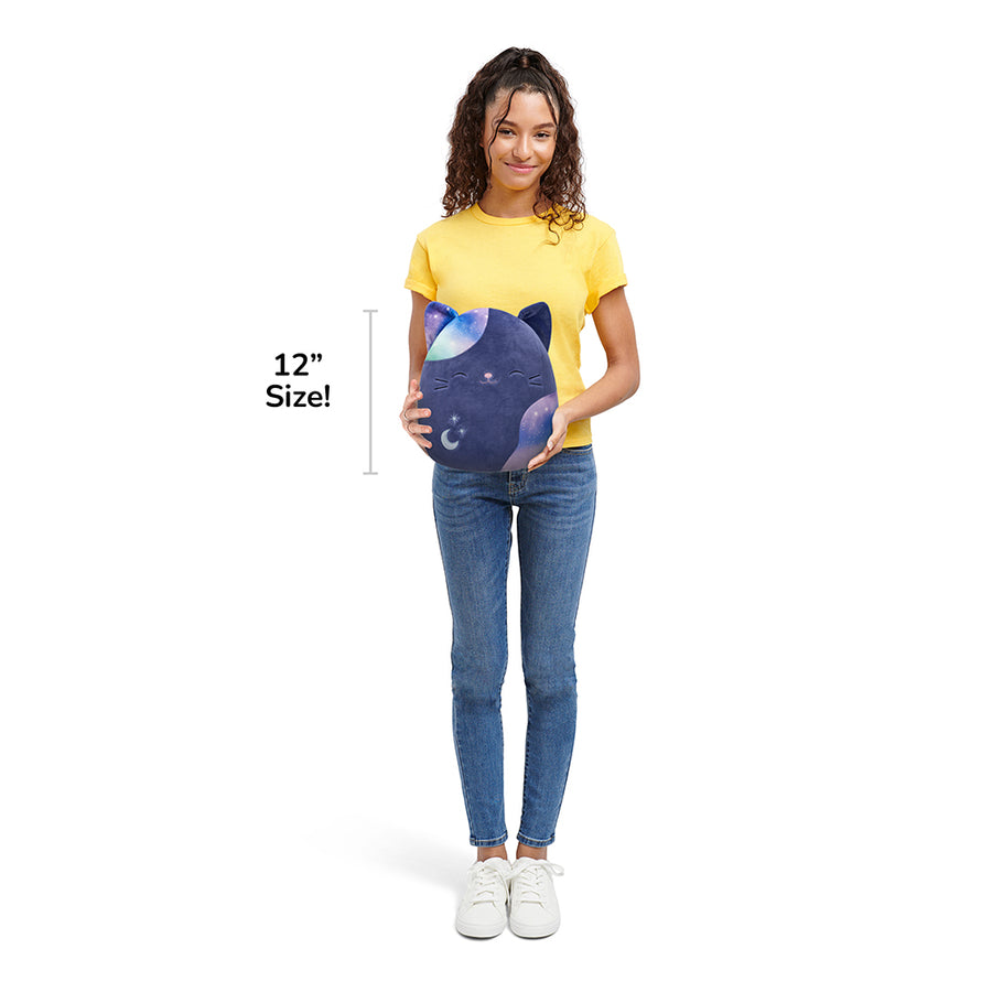 Squishmallows 12-Inch Metta Navy Cat With Celestial Spots Buddy Squad 1Navy Blue | 192-MOSZRJ