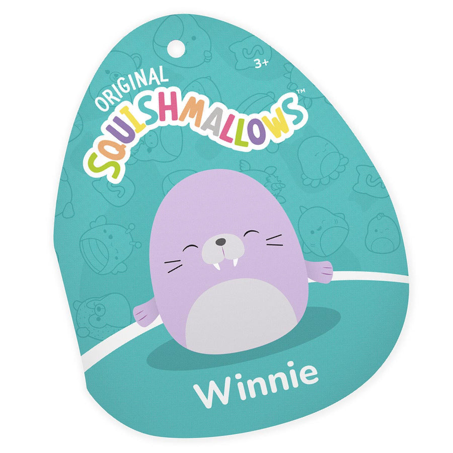 Squishmallows 12-Inch Winnie Walrus Sealife Squad Purple | 375-WBLFRZ