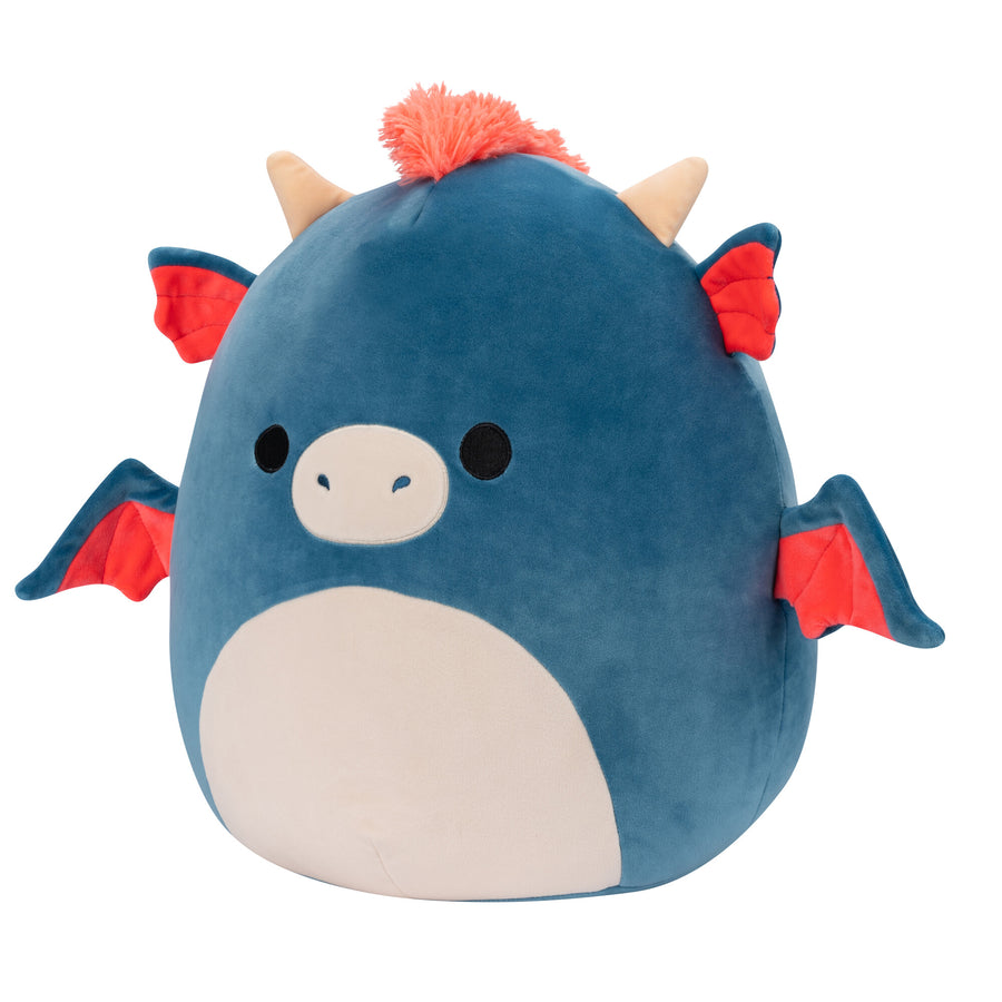 Squishmallows 14-Inch Carin Dragon with Mane Fantasy Squad Orange | 176-BCOKIX
