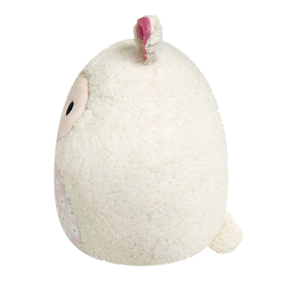 Squishmallows 14-Inch Sophie Cream Lamb with Daisy Flower Belly Seasonal Squad Cream | 865-LBTFJH