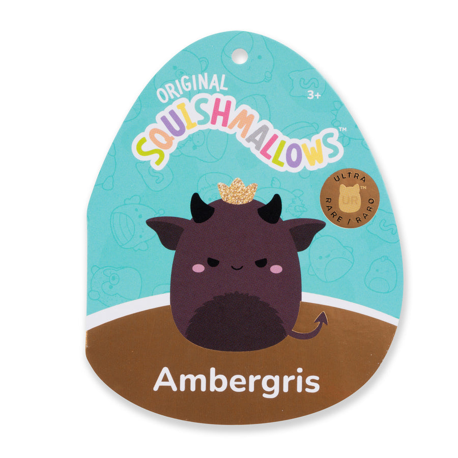 Squishmallows 16-Inch Ambergris Burgundy Goblin King Seasonal Squad Brown | 871-BNXZAC