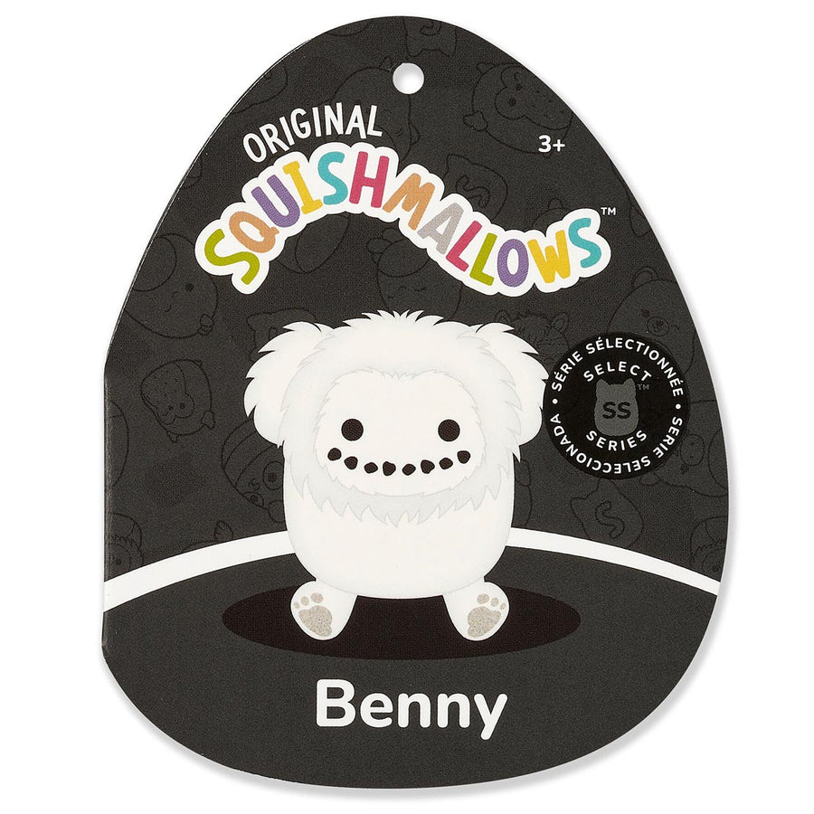 Squishmallows 16-Inch Benny the Bigfoot Snowman Sealife Squad White | 908-QXMPUT