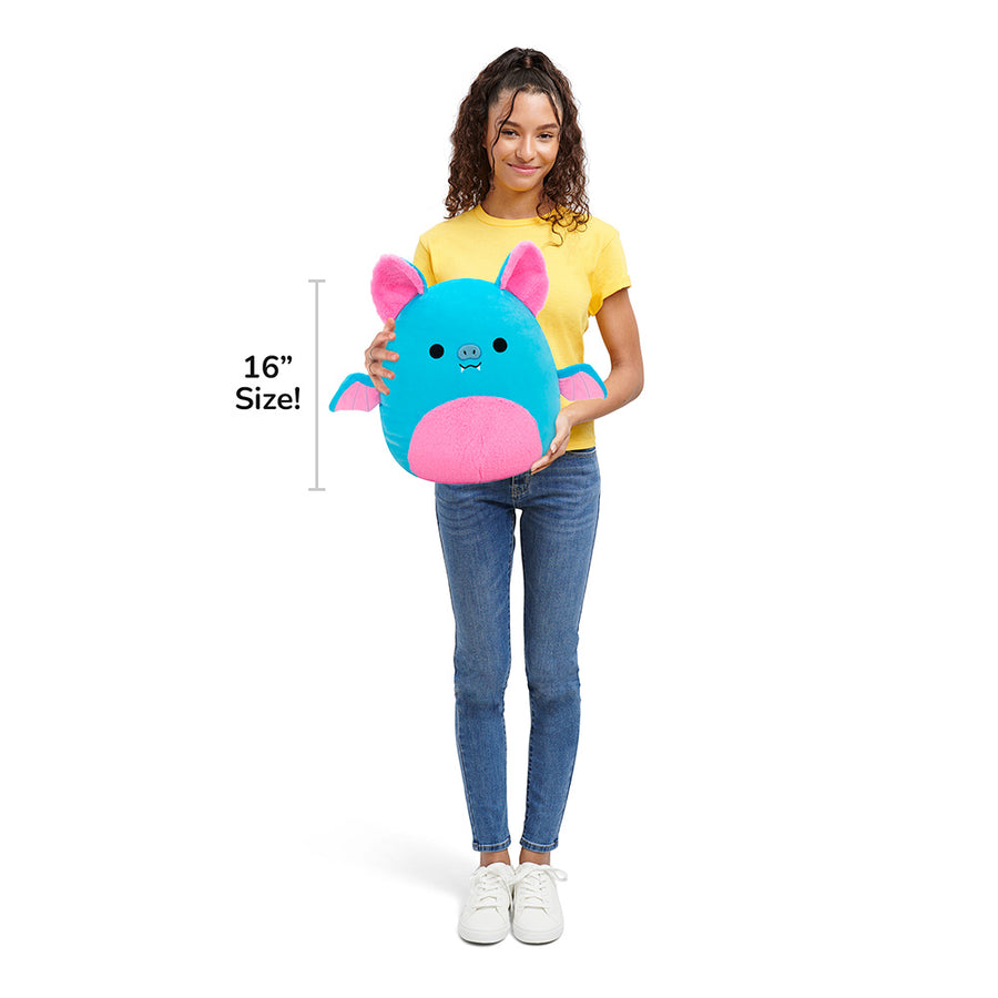 Squishmallows 16-Inch Boyle Fruit Bat Fantasy Squad Blue | 495-GWQVFE