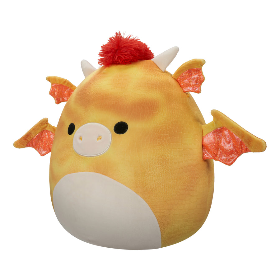 Squishmallows 16-Inch Dieric Dragon Fantasy Squad Yellow | 805-JIQBCS