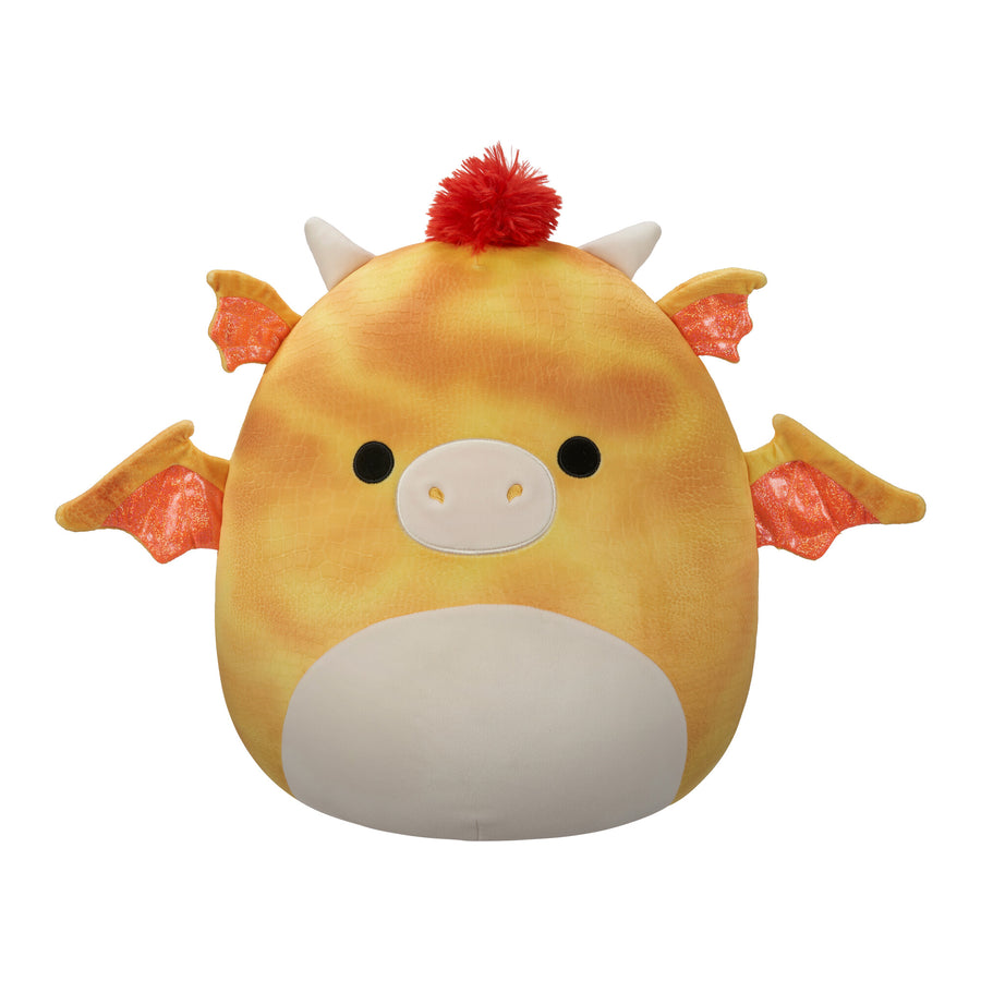Squishmallows 16-Inch Dieric Dragon Fantasy Squad Yellow | 805-JIQBCS