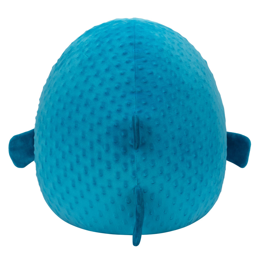 Squishmallows 16-Inch Refalo Pufferfish Sealife Squad Blue | 072-EBKGYI