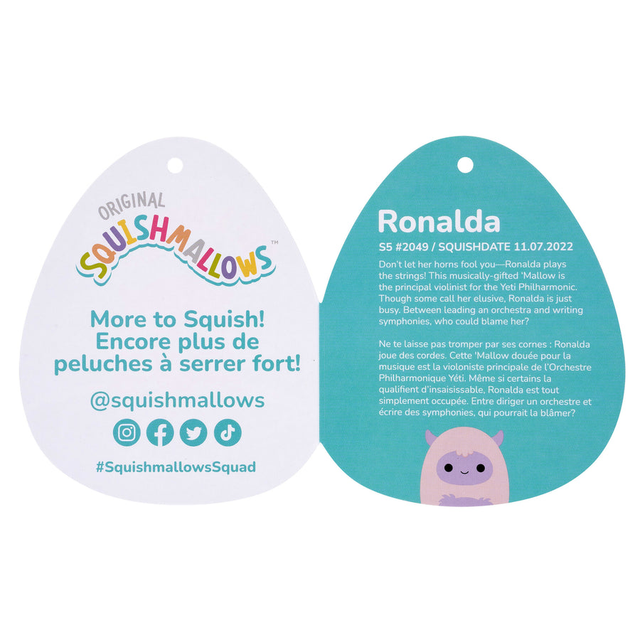 Squishmallows 20-Inch Ronalda Yeti Fantasy Squad Pink | 693-ZHETUM