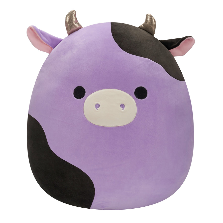 Squishmallows 24-Inch Alexie Cow Fantasy Squad Purple | 758-ESNIWX