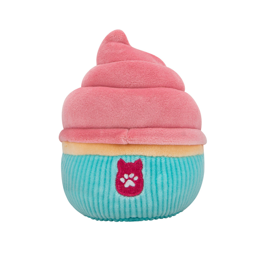 Squishmallows 2-Pack Squeaky Plush Dog Toy (Sweets - Poplina & Diedre) Dog Toy Red / Purple | 736-TBYUWD