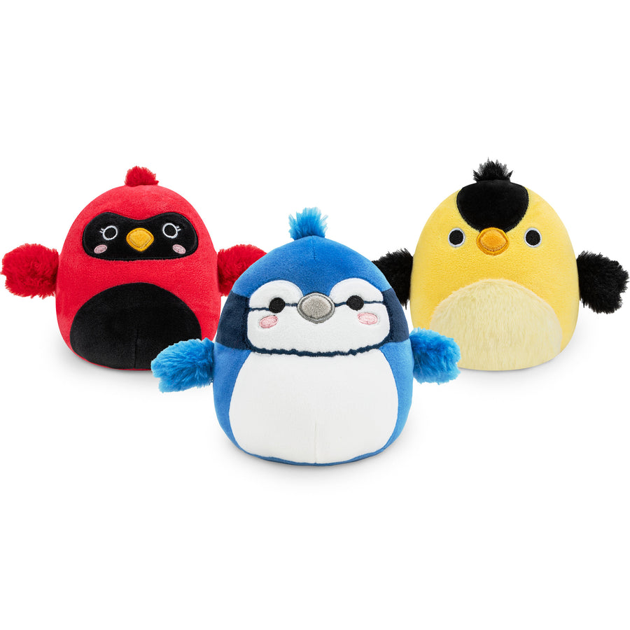 Squishmallows 5-Inch Birds 3-Pack Multi Packs Multicolor | 027-VMPYTD