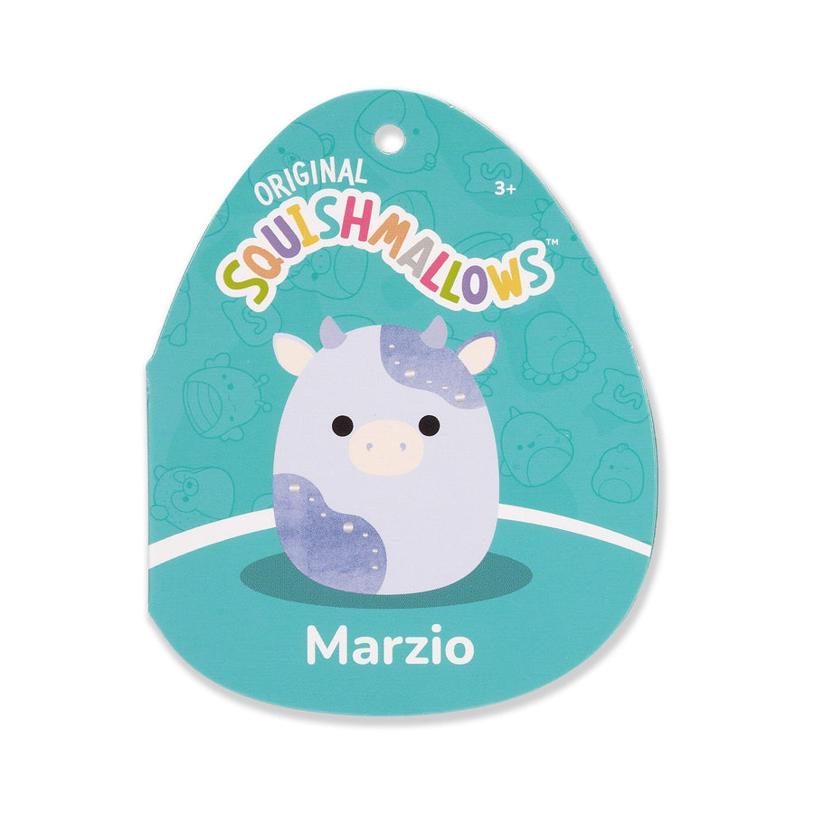 Squishmallows 5-Inch Marzio Light Velvet Cow Fantasy Squad Blue | 092-MANTFE