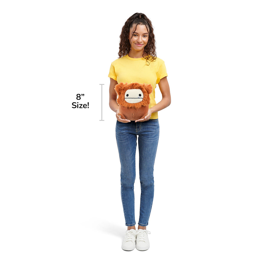 Squishmallows 8-Inch Benny Corduroy Bigfoot Fantasy Squad Brown | 369-UQJXKV