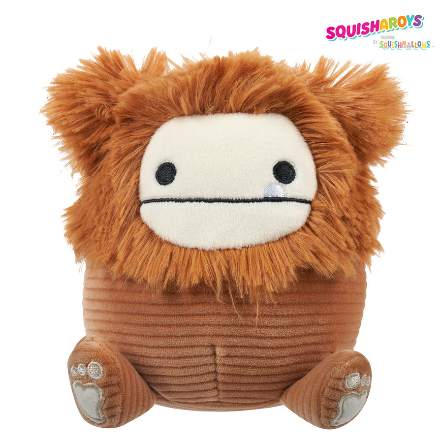 Squishmallows 8-Inch Benny Corduroy Bigfoot Fantasy Squad Brown | 369-UQJXKV