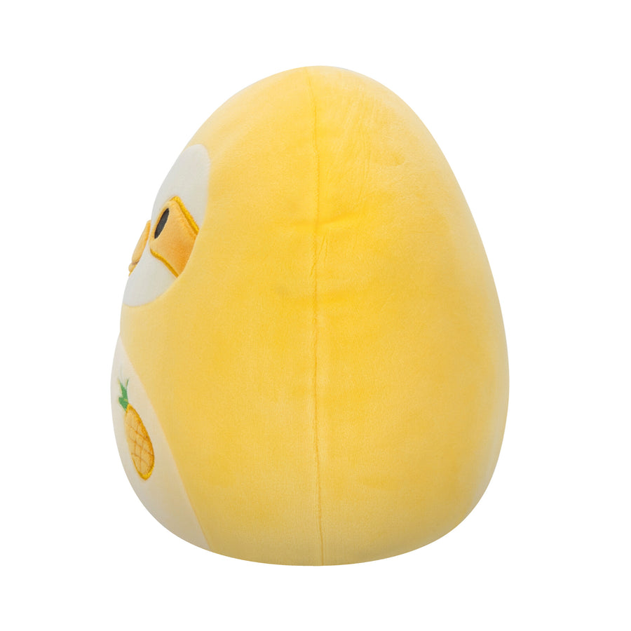 Squishmallows 8-Inch Bermuda Pineapple Scented Sloth Food Squad Yellow | 164-SGKQXM