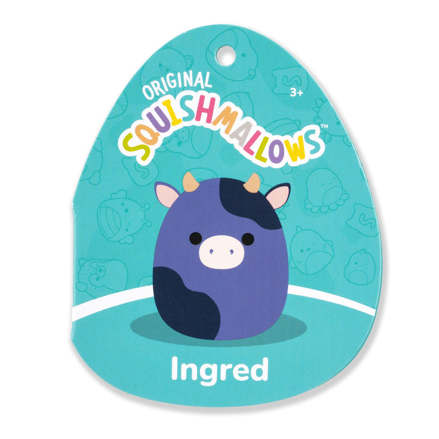 Squishmallows 8-Inch Ingand Spotted Cow Fantasy Squad Purple | 371-ELYVPD