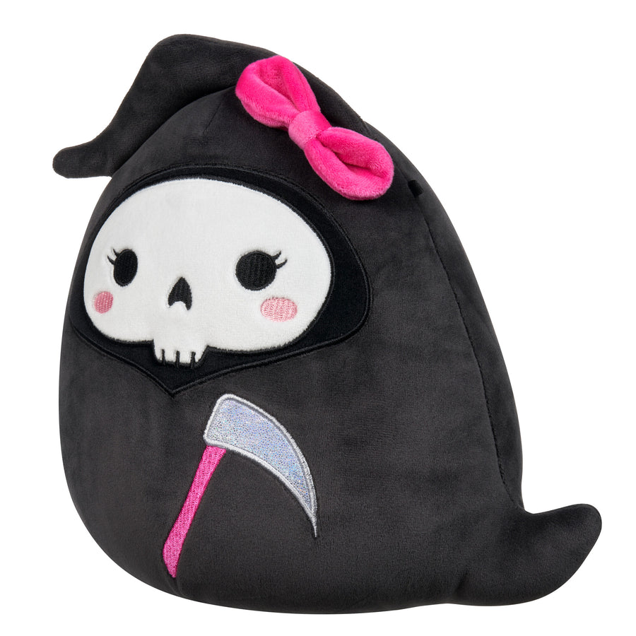 Squishmallows 8-Inch Jane Grim Reaper with Bow Seasonal Squad Black | 054-TVMJUO