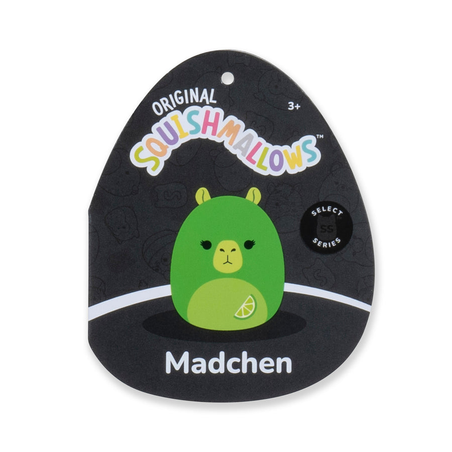 Squishmallows 8-Inch Madchen Lime Scented Capybara Fusion Squad Green | 387-HDMXOY