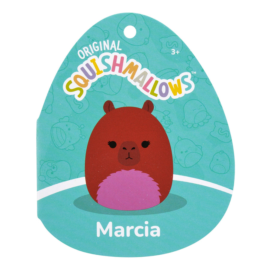 Squishmallows 8-Inch Marcia Maroon Capybara Fantasy Squad Red | 283-TENQXM