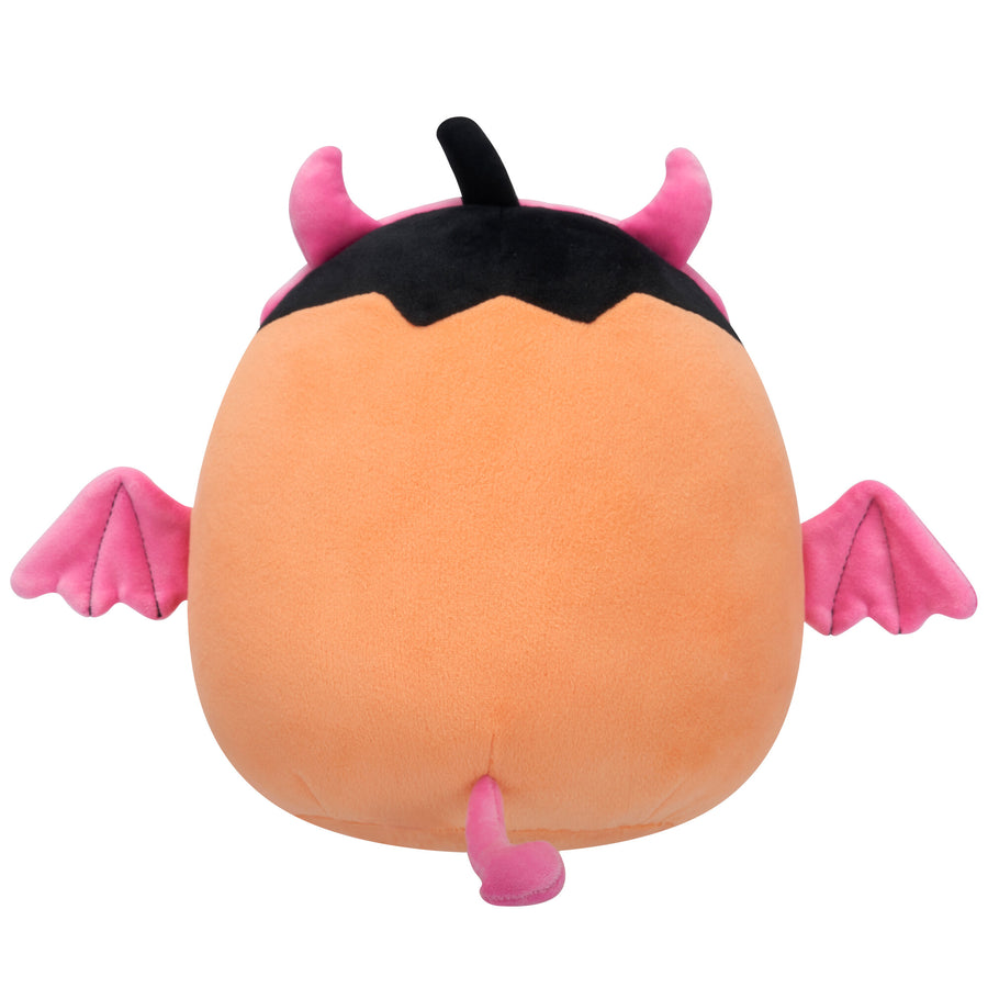 Squishmallows 8-Inch Margie Pastel Pumpkin in Devil Costume Seasonal Squad Orange / Pink | 375-HTNGOS
