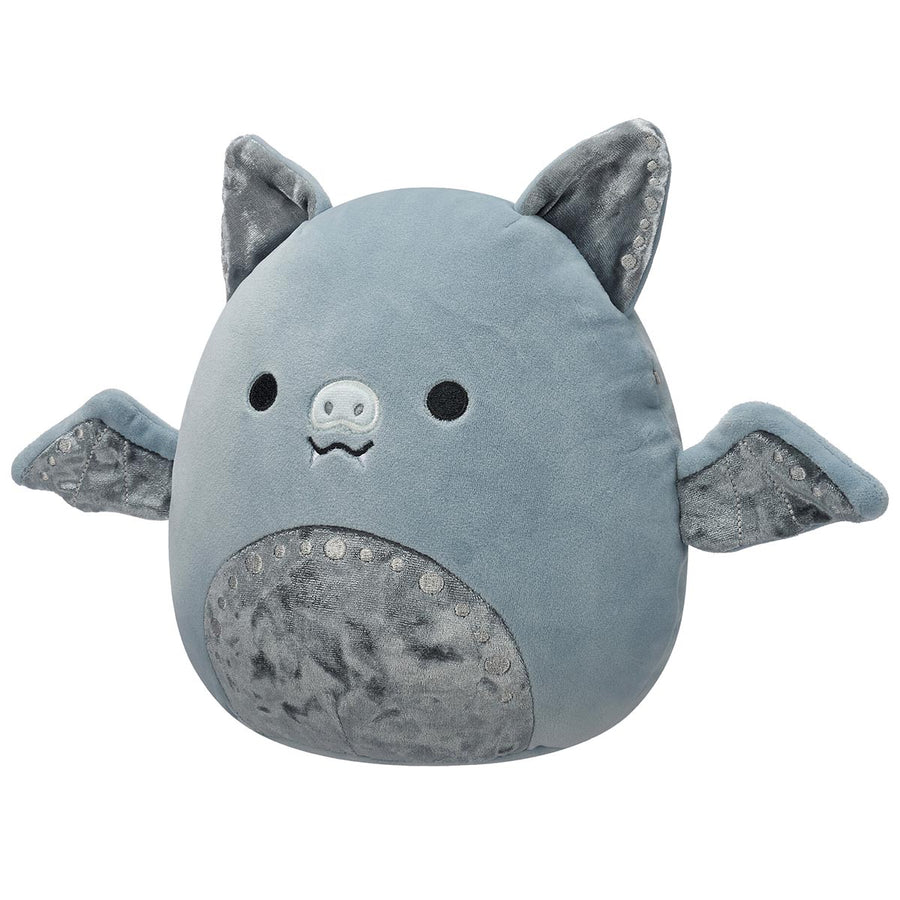 Squishmallows 8-Inch Millennia Bat with Velvet Accents Fantasy Squad Grey | 852-LDHVBK