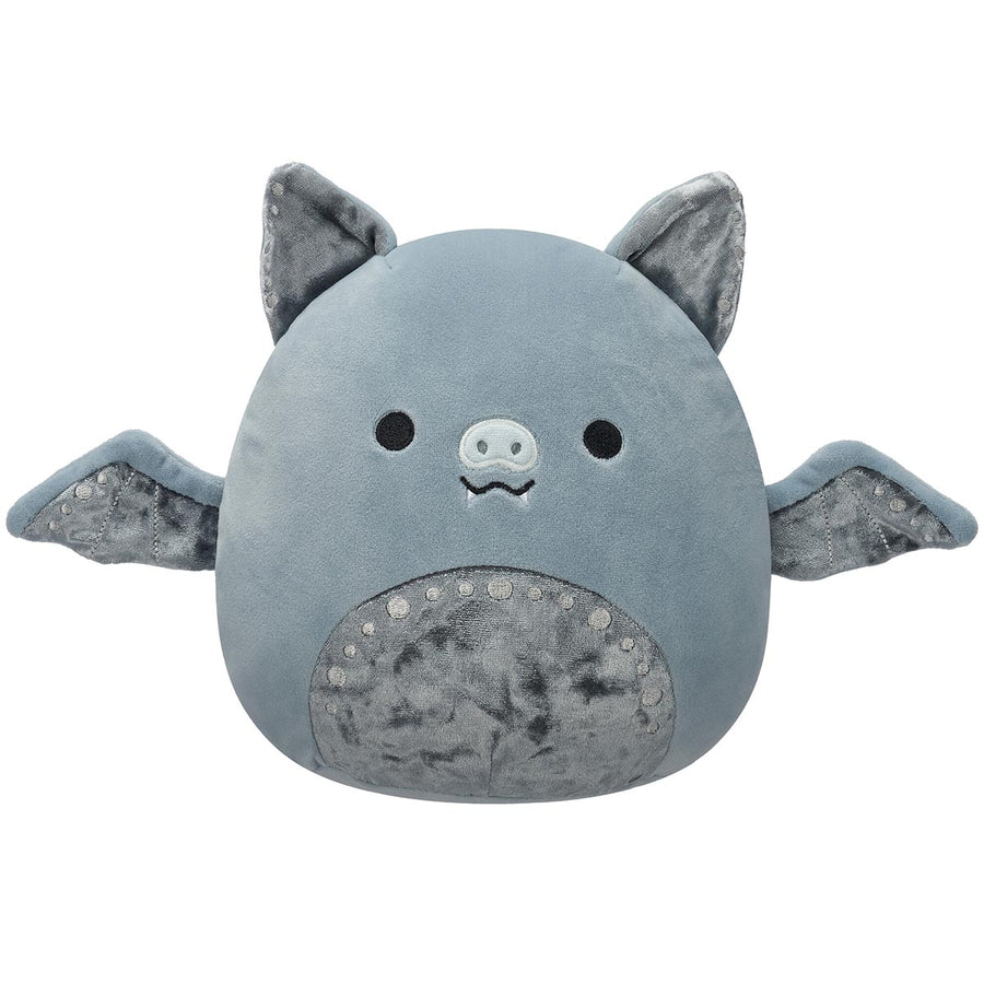 Squishmallows 8-Inch Millennia Bat with Velvet Accents Fantasy Squad Grey | 852-LDHVBK