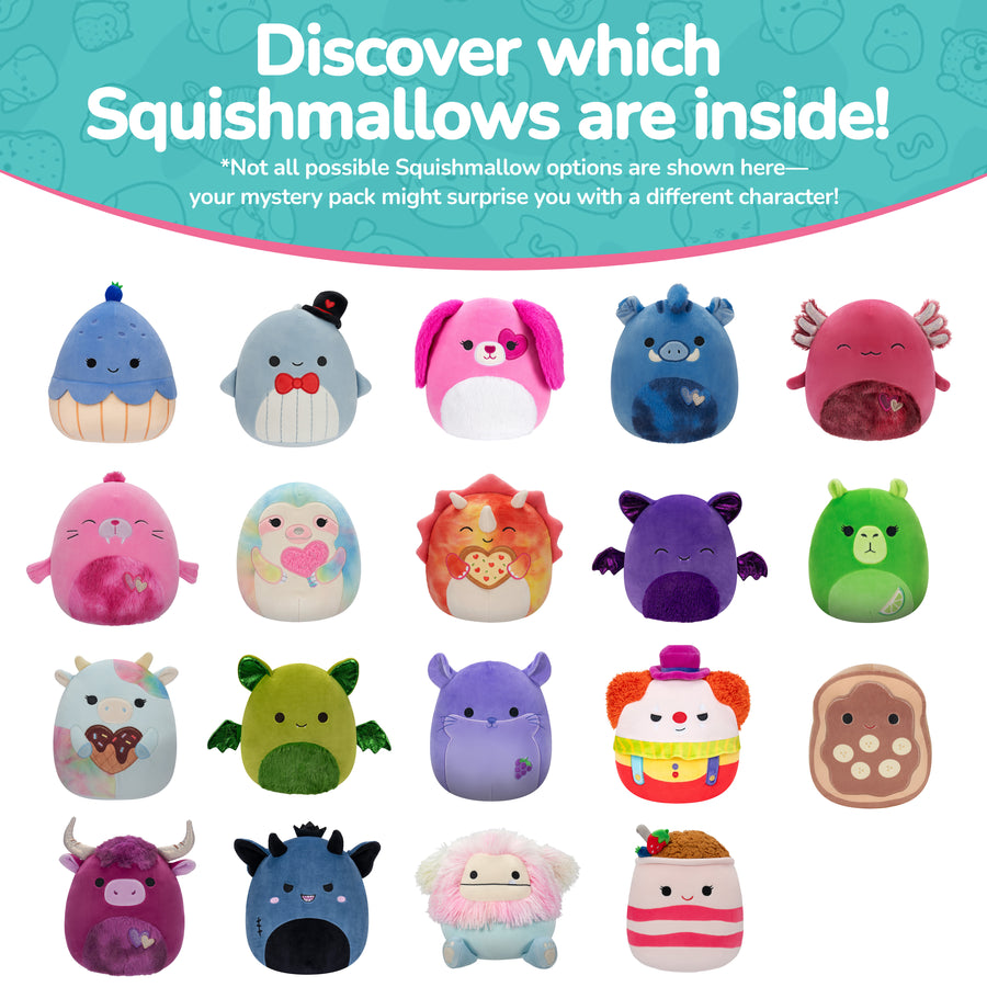 Squishmallows 8-Inch Mystery Plush 8 Pack Multi Packs Multicolor | 857-PKCEIA