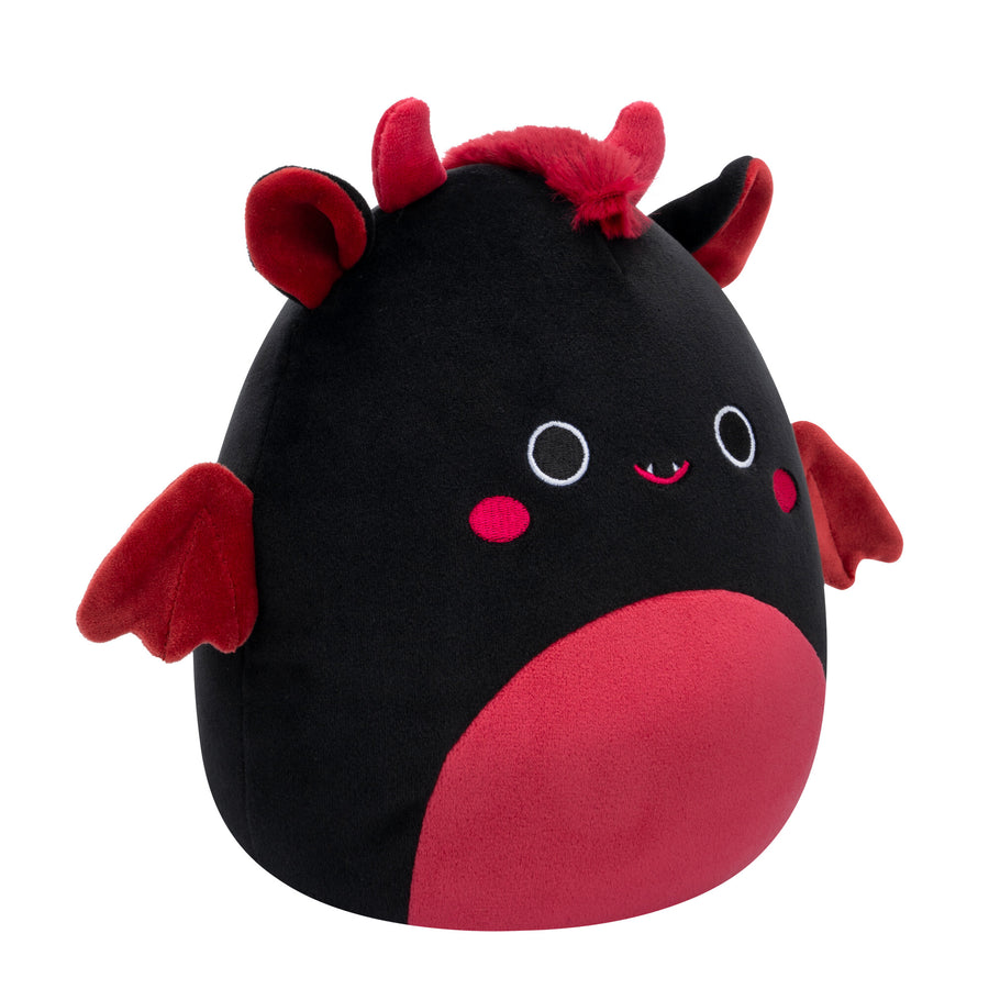 Squishmallows 8-Inch Rebecca Jersey Devil Seasonal Squad Black / Maroon | 450-QEUNGD