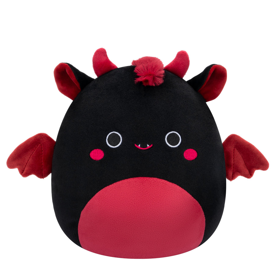 Squishmallows 8-Inch Rebecca Jersey Devil Seasonal Squad Black / Maroon | 450-QEUNGD