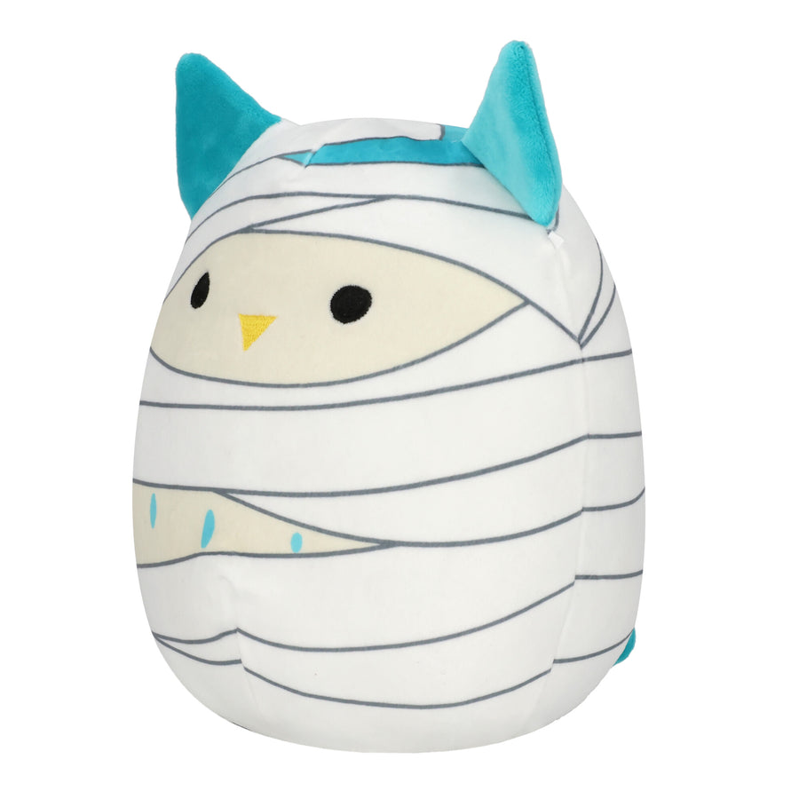 Squishmallows 8-Inch Winston Owl in Mummy Outfit Seasonal Squad Blue | 170-SNAGWK