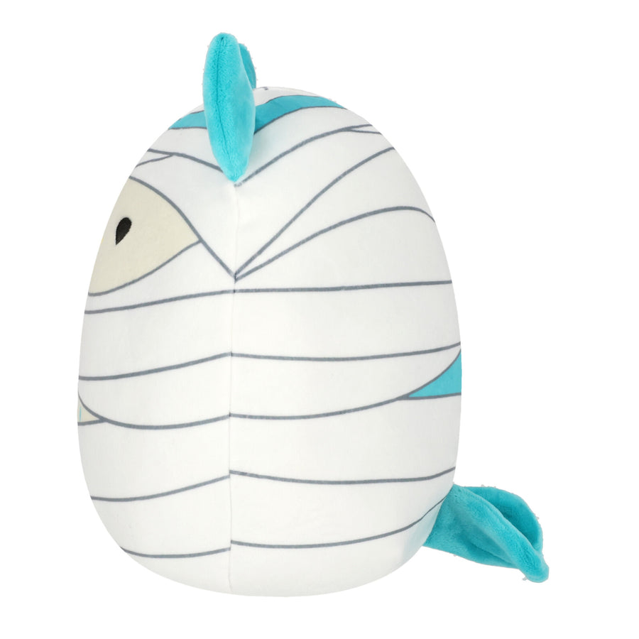 Squishmallows 8-Inch Winston Owl in Mummy Outfit Seasonal Squad Blue | 170-SNAGWK