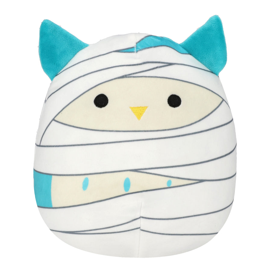 Squishmallows 8-Inch Winston Owl in Mummy Outfit Seasonal Squad Blue | 170-SNAGWK