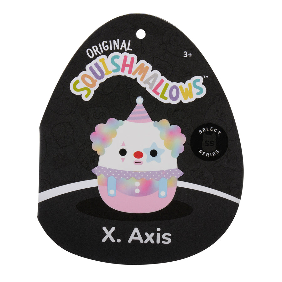 Squishmallows 8-Inch X. Axis Pastel Clown Style Squad Multicolor | 245-KLMGEN