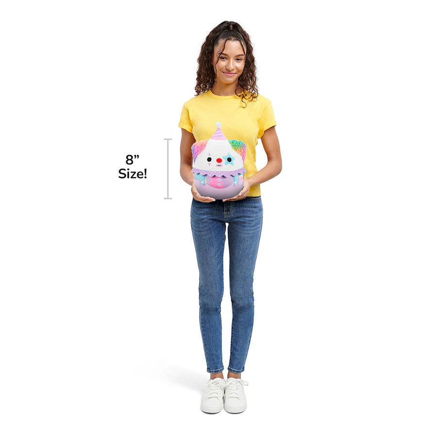 Squishmallows 8-Inch X. Axis Pastel Clown Style Squad Multicolor | 245-KLMGEN
