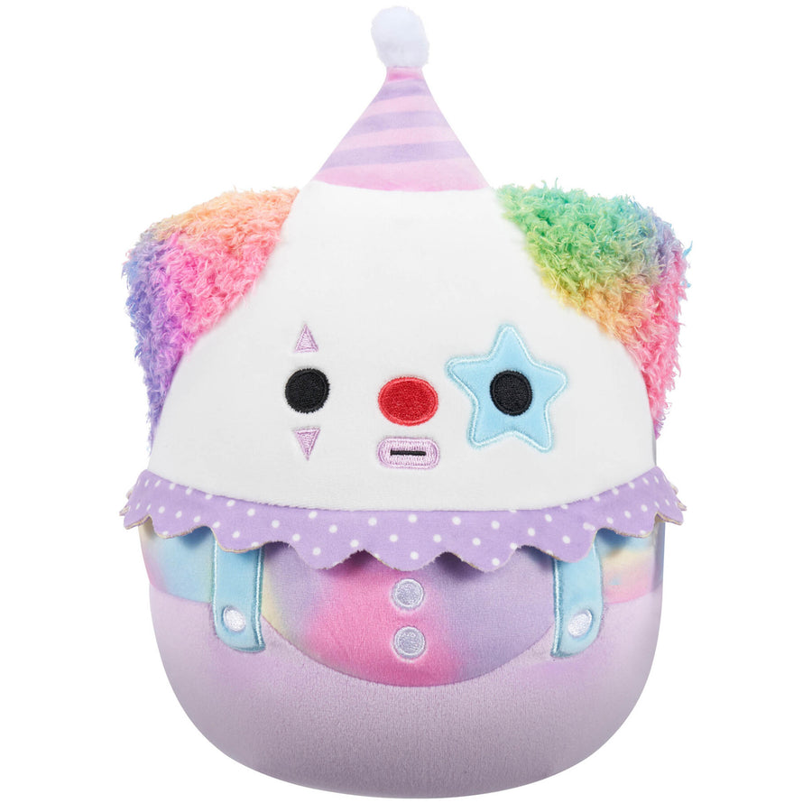 Squishmallows 8-Inch X. Axis Pastel Clown Style Squad Multicolor | 245-KLMGEN