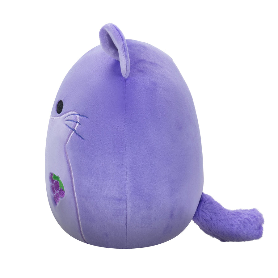 Squishmallows 8-Inch Zergman Grape Scented Chinchilla Fusion Squad Purple | 098-OLXIGY